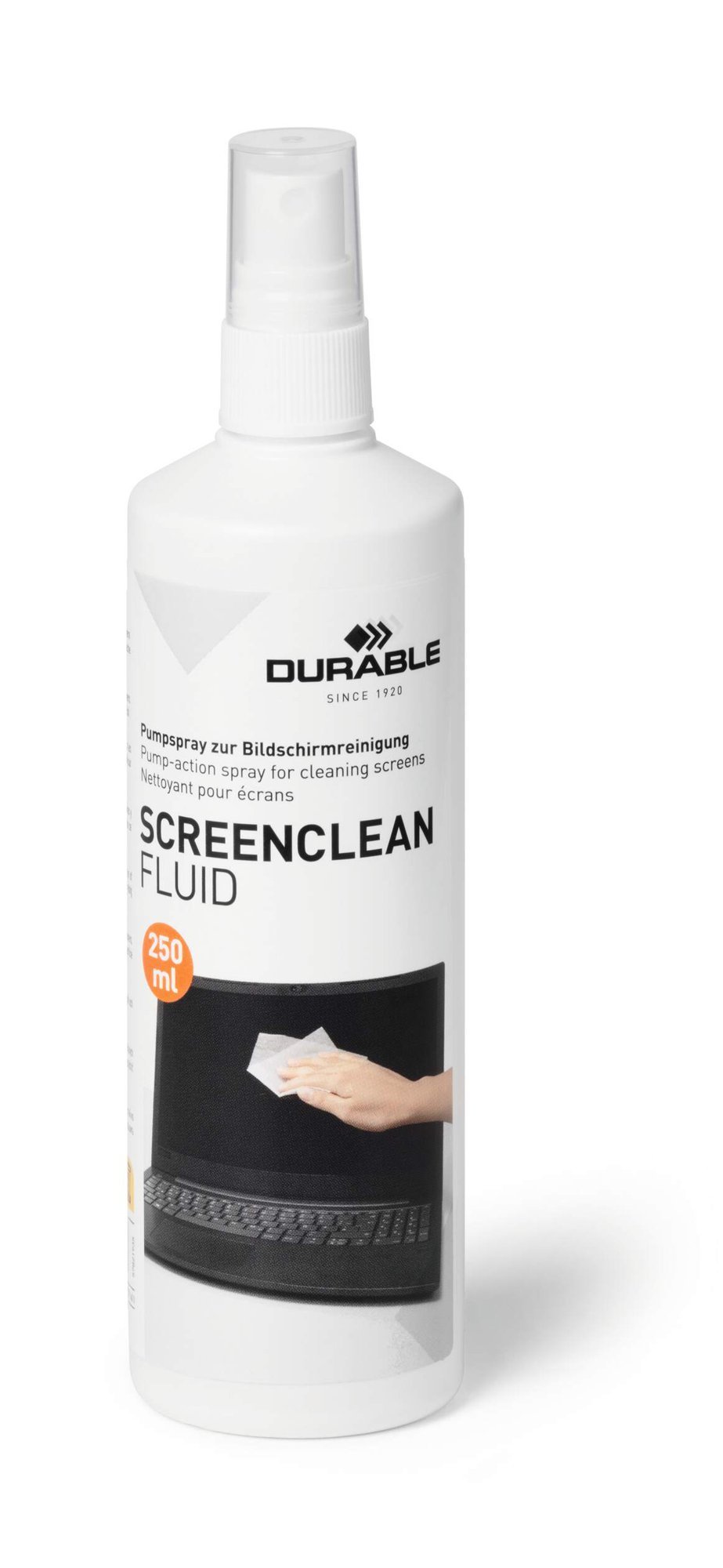 578219_1 Durable SCREENCLEAN Spray 250ml - Image 1