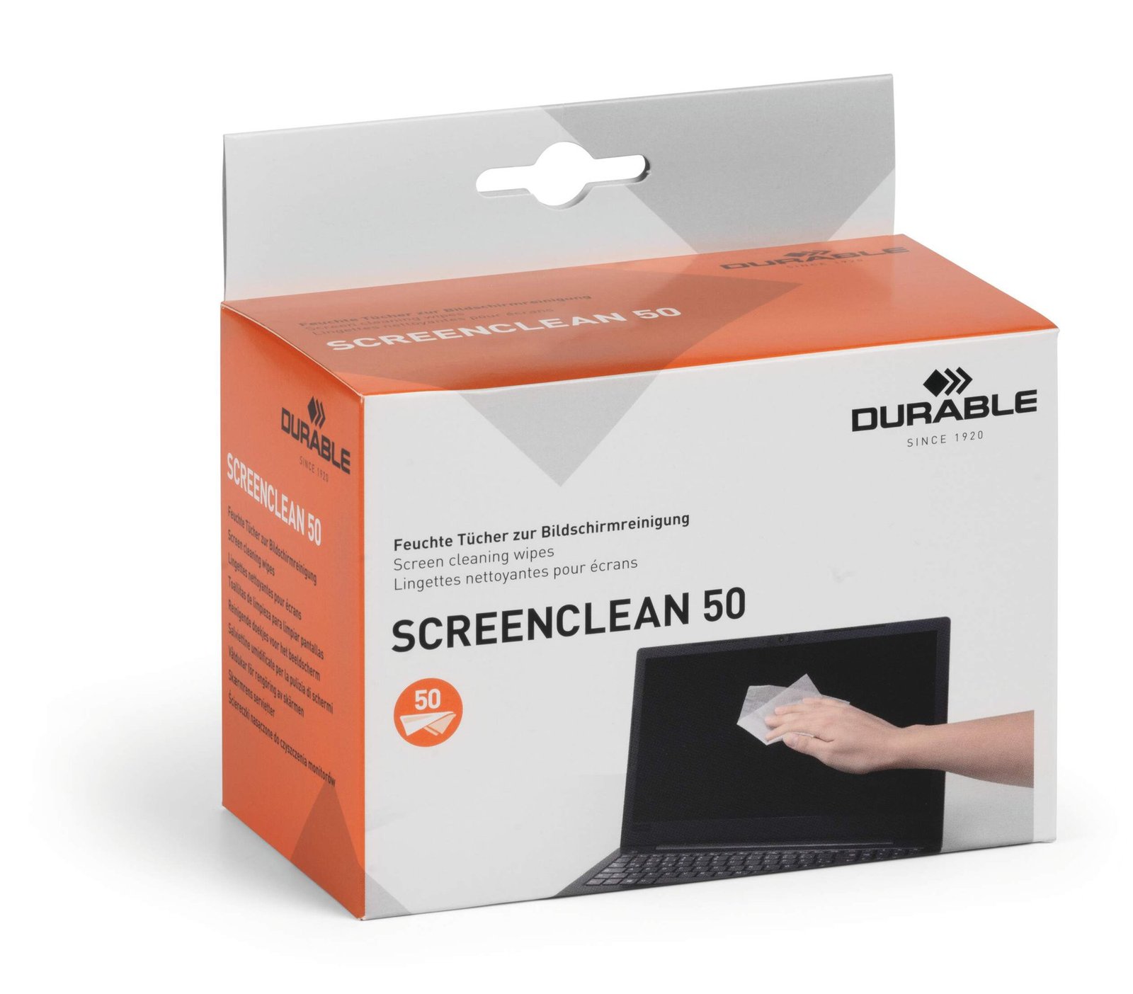 578702_1 Durable SCREENCLEAN 50 Sachets (50) - Image 1