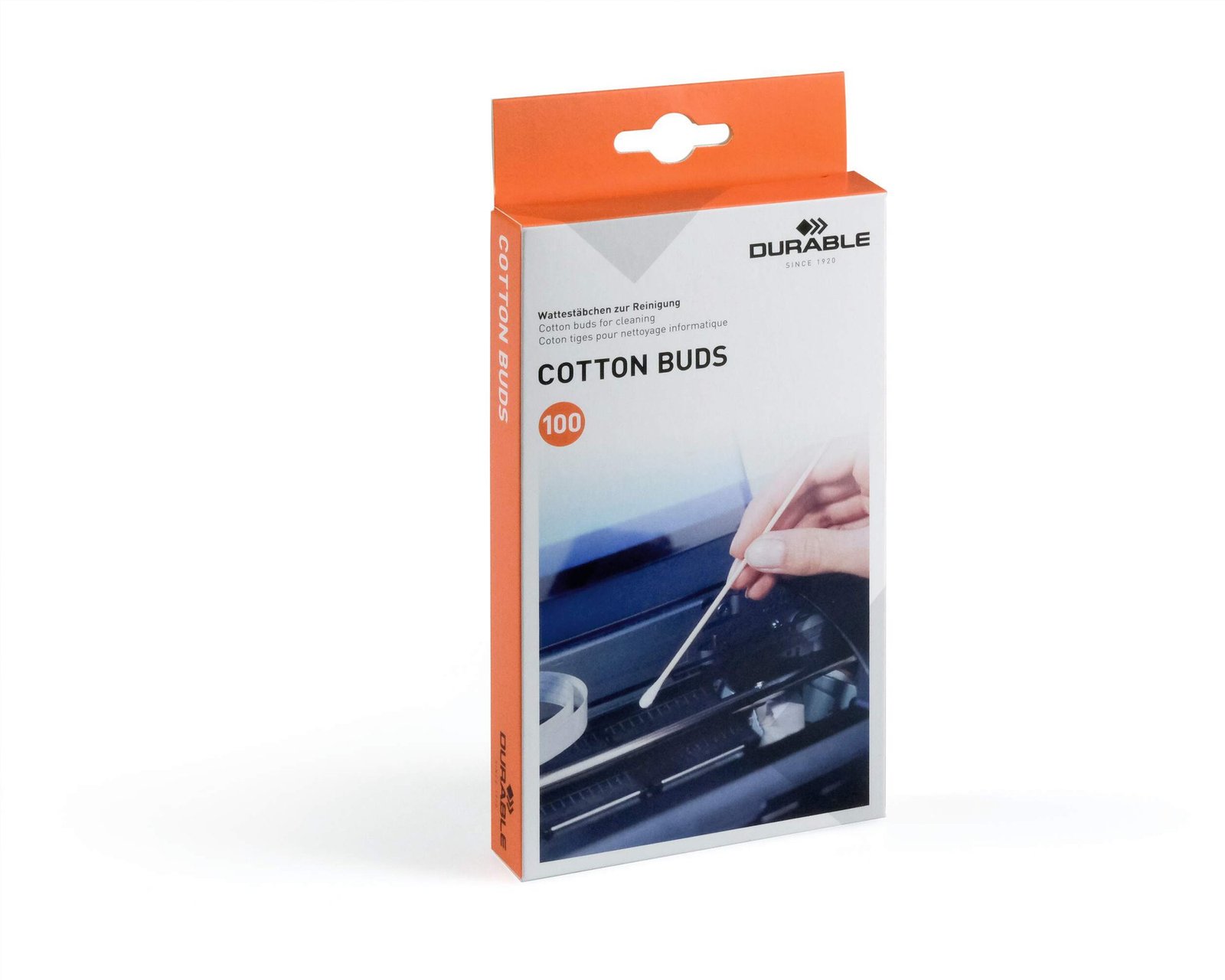 578902_1 Durable Cotton Buds 100 XL (100) - Image 1