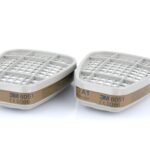 3M A1 Filter For Organic Gases And Vapours White 6051 (Pack of 8)