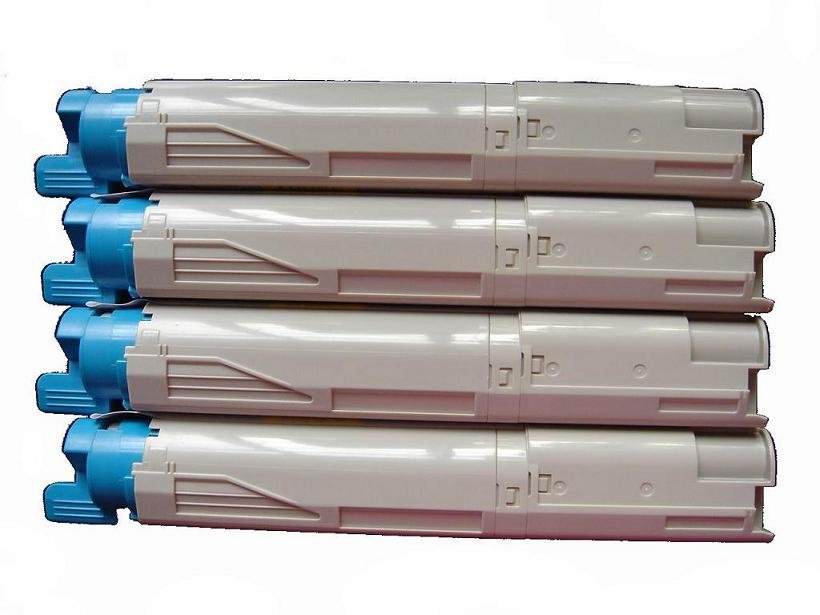 65113302 Reman OKI C3300 Cyan Toner 43459407 - Image 1