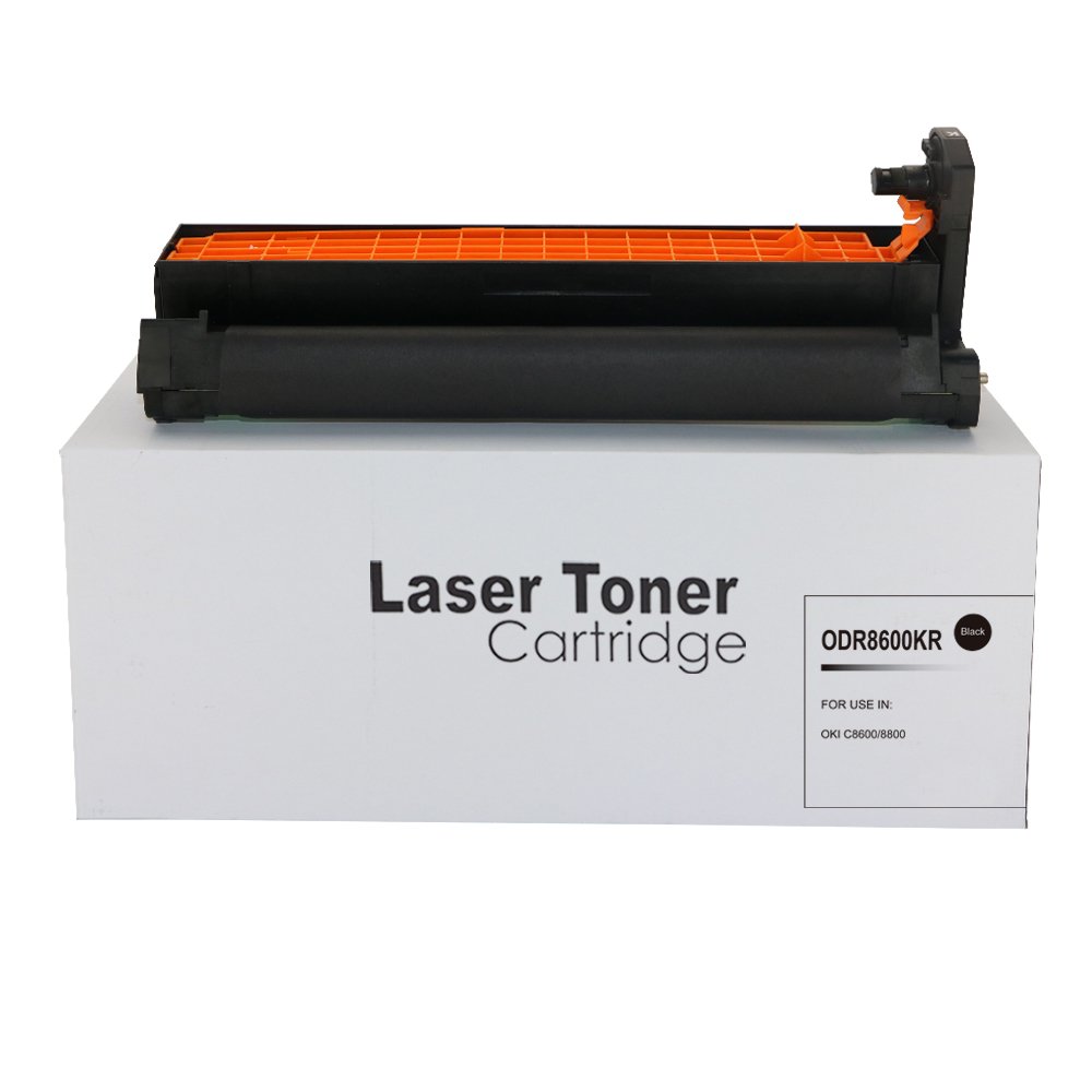 65118600 Reman OKI C8600 Black Std Yield Toner 43487712 - Image 1