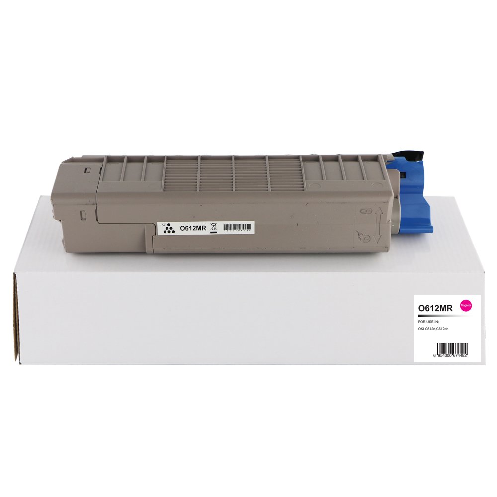 65130614 Reman OKI C612 Magenta Toner 46507506 - Image 1