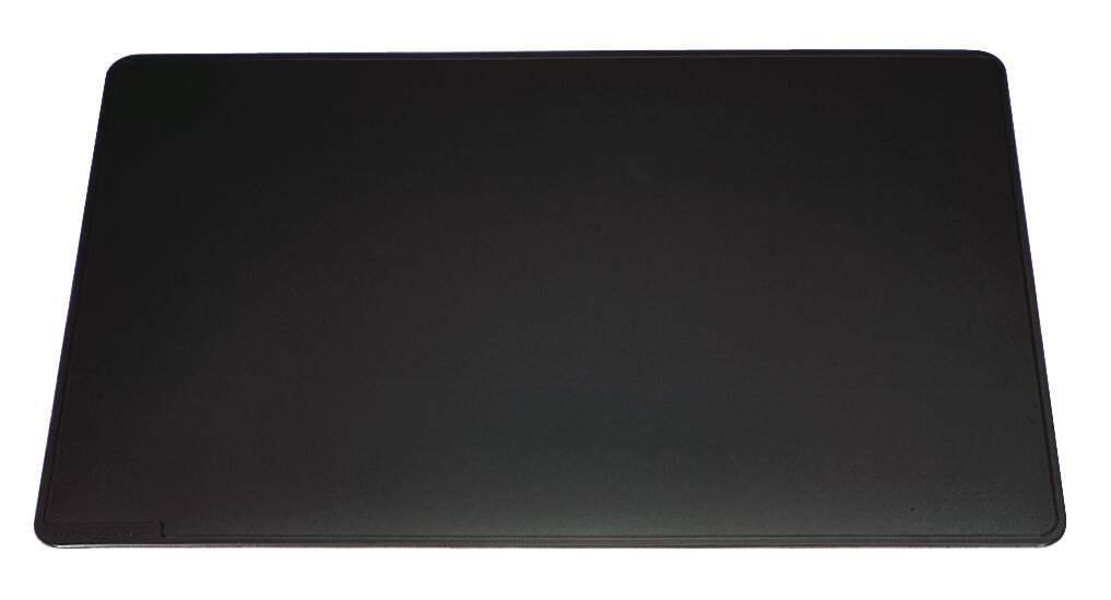 710301_1 Durable Contoured Desk Mat 65x50cm Black - Image 1