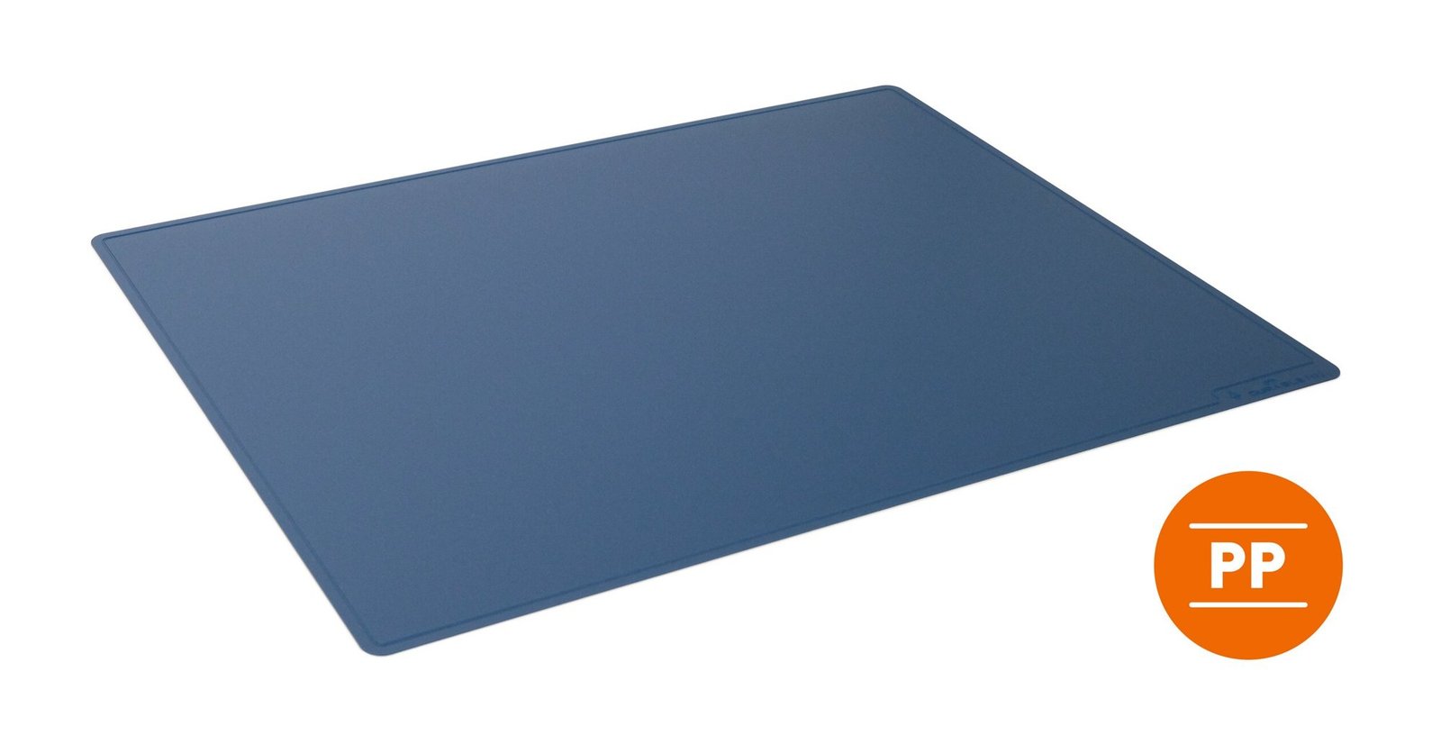 7132_07_gen_b_503a6936 Durable Desk Mat Contoured 53x40cm Blue - Image 1