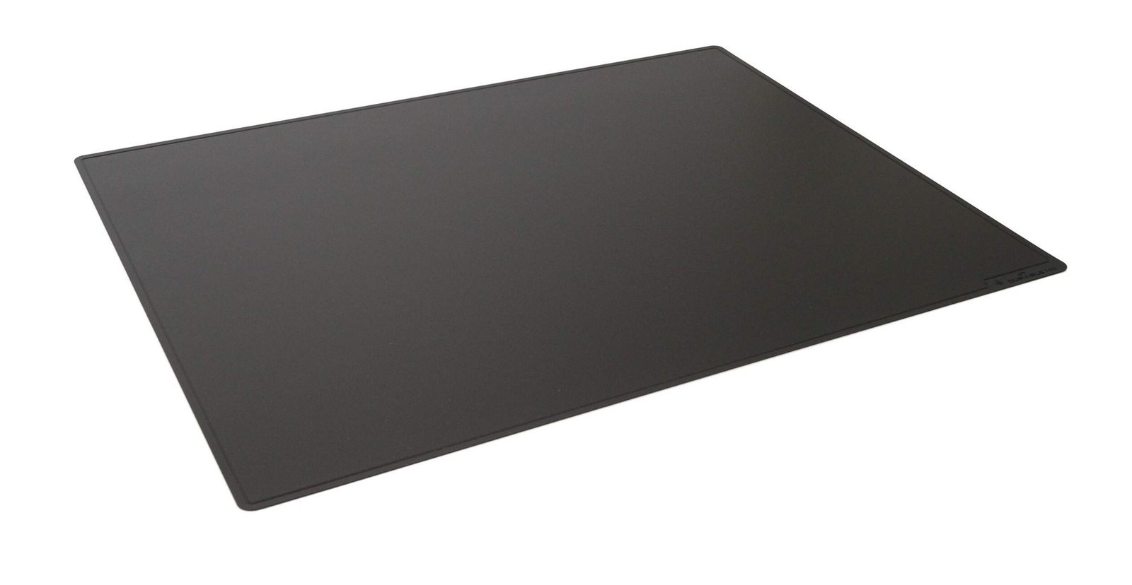 713301_1 Durable Desk Mat Contoured 65x50cm Black - Image 1