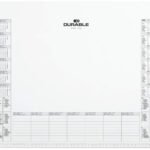 Durable Calendar Pad Refill for Desk Mat