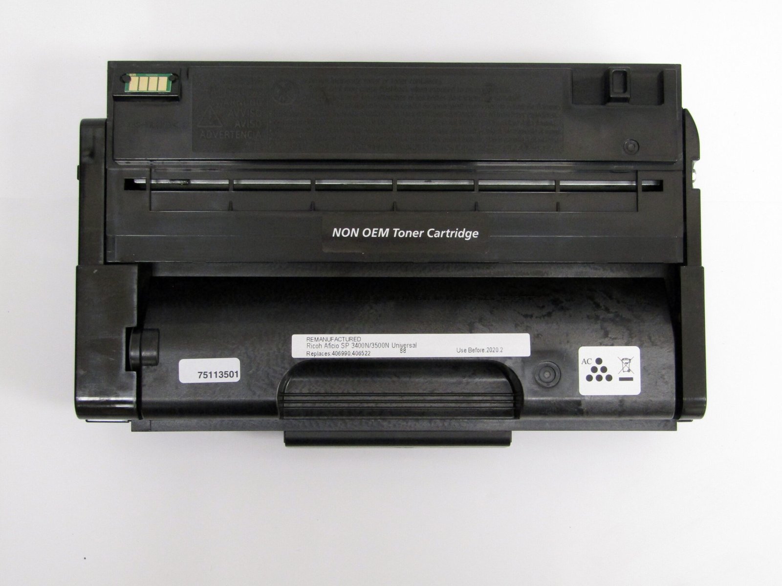 75113501 Reman Ricoh SP3400 (R547) Extra Hi Yld Toner SP3500HE 407646 406990 - Image 1