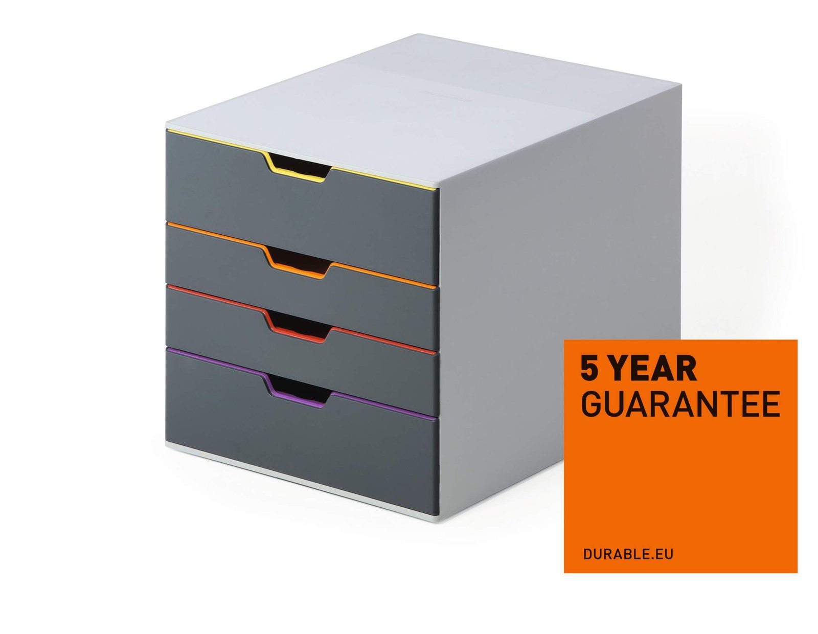 760427_1 Durable VARICOLOR 4 Drawer Unit - Image 1