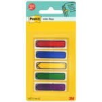Post-itÂ® Index Arrow Flags Assorted Colours 11.9 mm x 43.2 mm 100 Flags/Dispenser 1 Dispenser/Pack