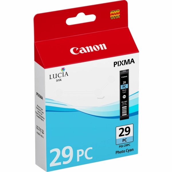 fus_370132 OEM Canon 4876B001 PGI-29PC Ink Cartridge Photo Cyan 1445 36ml - Image 1