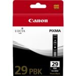 OEM Canon 4869B001 PGI-29PBK Ink Cartridge Photo Black 1.3K Pages 1300 Photos 36ml