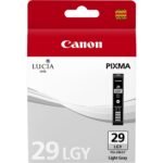 OEM Canon 4872B001 PGI-29LGY Ink Cartridge Light Grey 1320 Photos 36ml