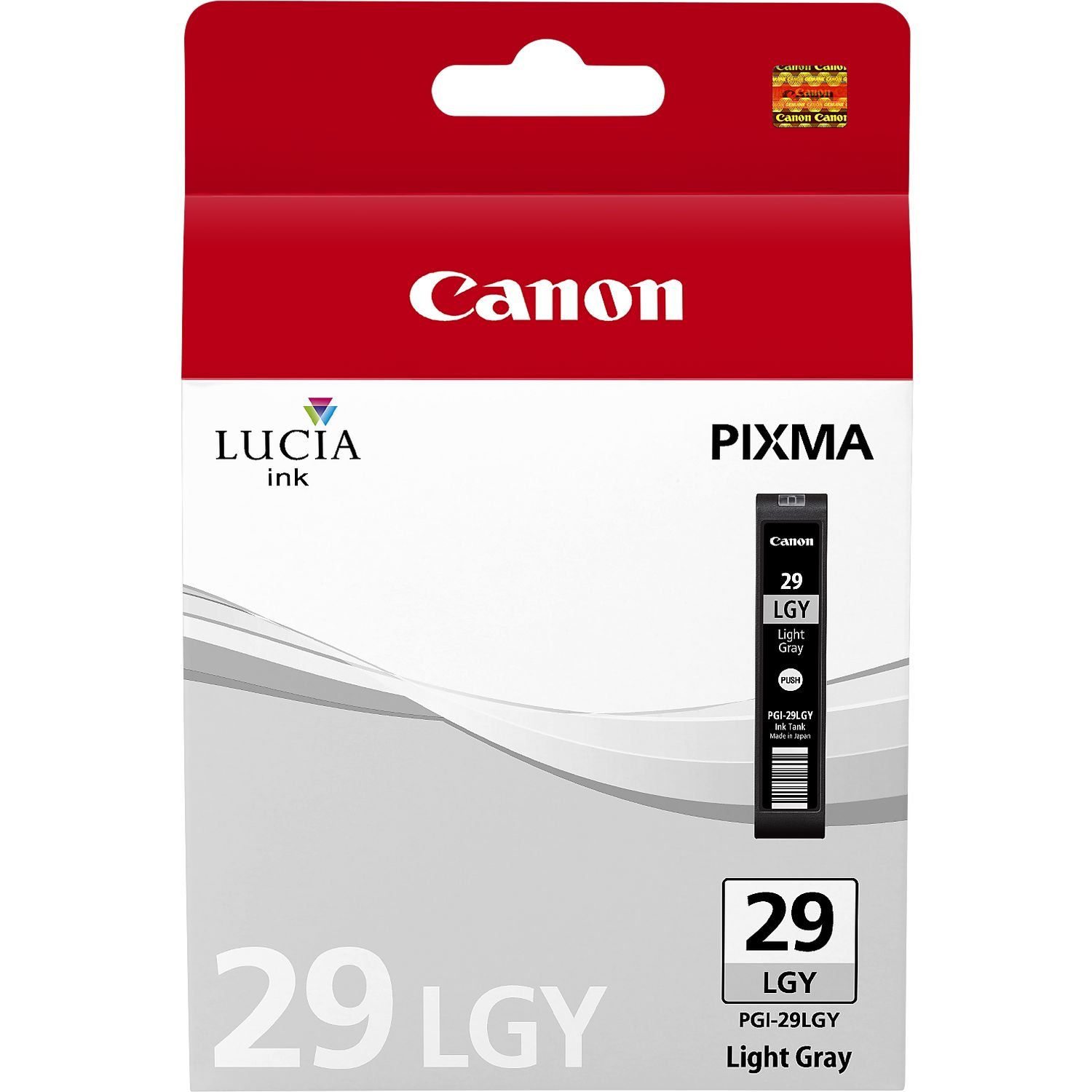 fus_370140 OEM Canon 4872B001 PGI-29LGY Ink Cartridge Light Grey 1320 Photos 36ml - Image 1