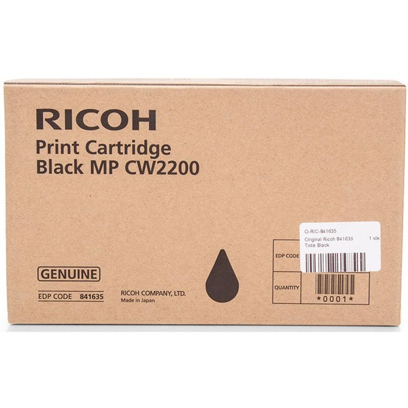 fus_407807 OEM Ricoh MPCW2200 Black Ink Ctg 841635 - Image 1