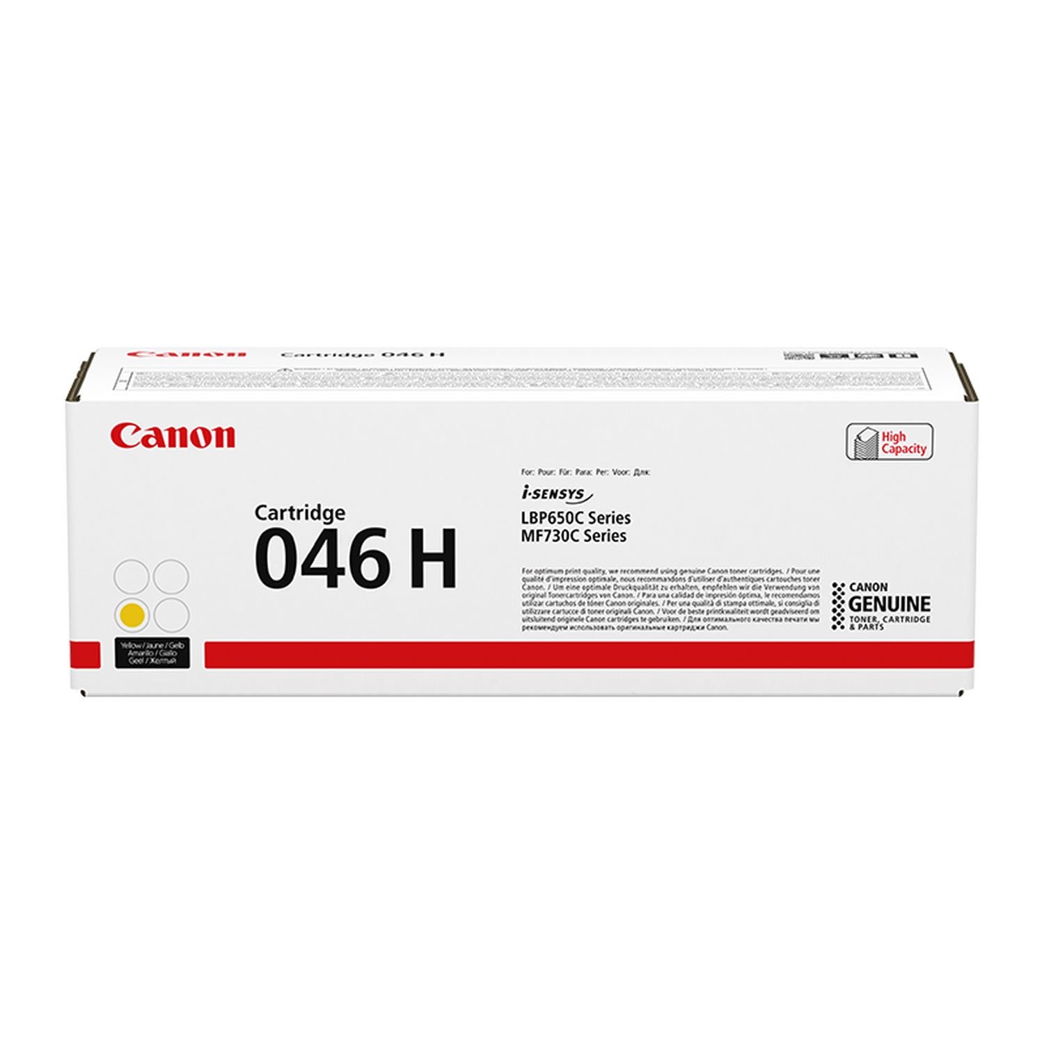 fus_486276 OEM Canon 1251C002 046HY Yellow 5000 Pages Original Toner - Image 1
