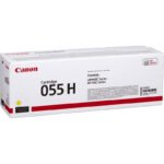OEM Canon 055HY Yellow High Cap 5900 Pages Original Toner 3017C002