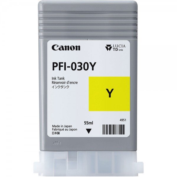 fus_586838 OEM Canon 3492C001 PFI-030Y ink cart YELLOW - Image 1