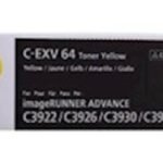 OEM Canon 5756C002 C-EXV64 Toner Cartridge Yellow 60k
