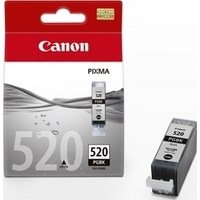 fust_115639 OEM Canon 2932B001 CLI-520BK Ink Cartridge Black 350 Pages 19ml - Image 1