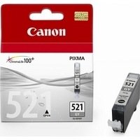 fust_127337 OEM Canon 2937B001 CLI-521GY Ink Cartridge Gray 1.37K Pages 187 Photos 9ml - Image 1