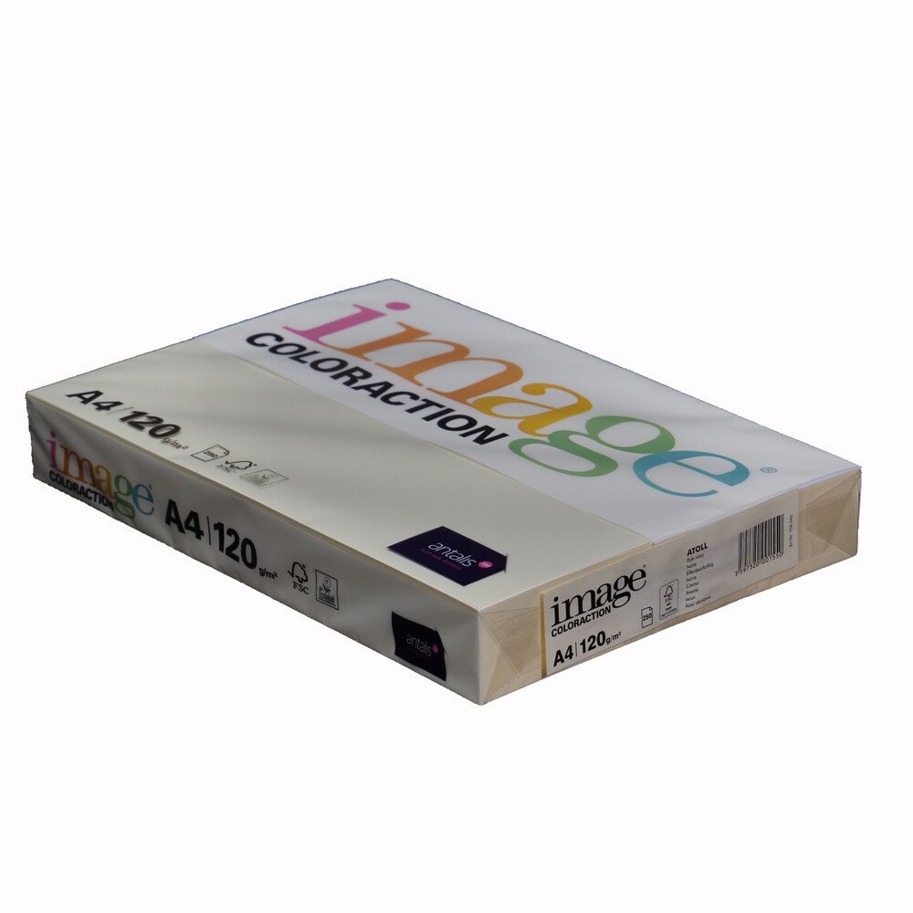 lofu_mi2_89364_image_coloraction_atoll_pale_ivory_a4_120_s02_fr_00_20191021 Image Coloraction Pale Ivory A4 120GSM (Pack of 1250) - Image 1